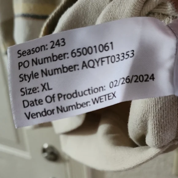 Quiksilver Great Otway Striped Hoodie – Men's XL Gorpcore Surf Style - Picture 7 of 7